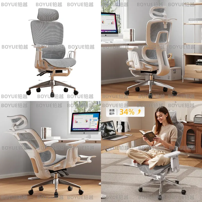 Woodworking Desk Chair - Эргономичное офисное кресло с высокой спинкой,