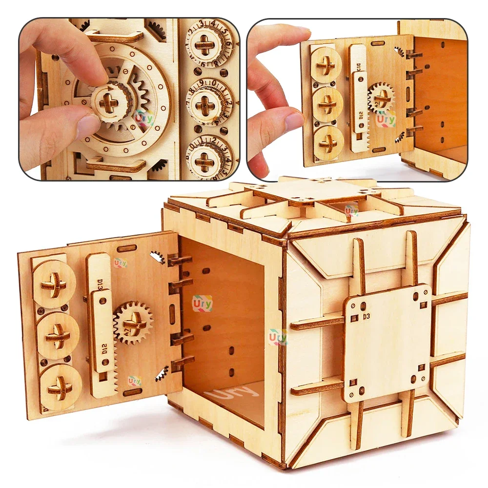 URY 3D деревянная головоломка  – обзор и цена Woodworking Women