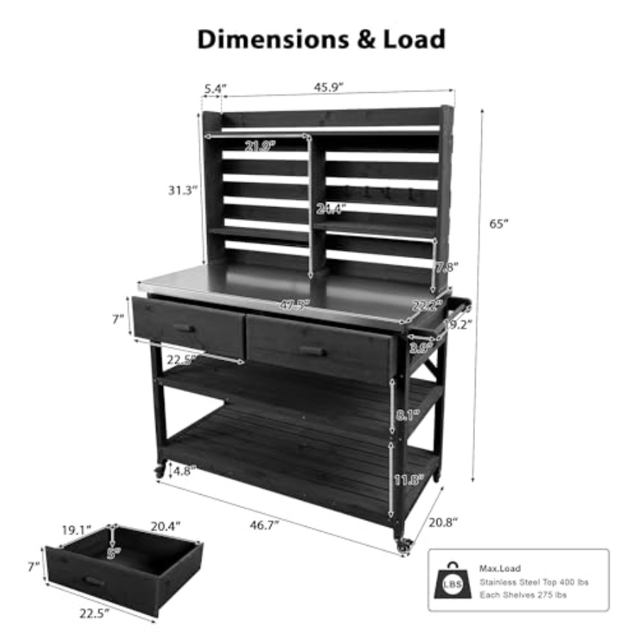 Уличный стол для пересадки рас – обзор и цена Workbench Woodworking