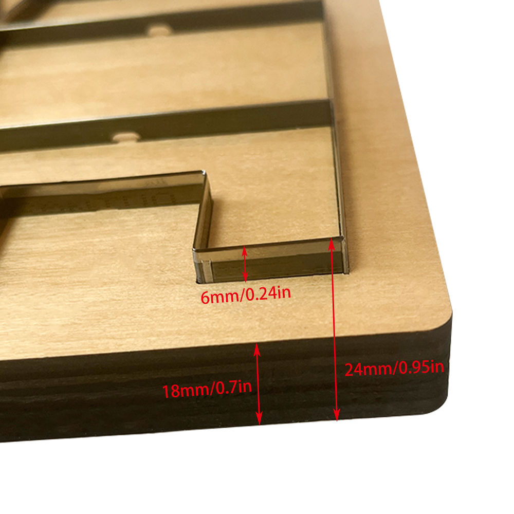Пользовательский штамповочный  – обзор и цена Woodworking Box
