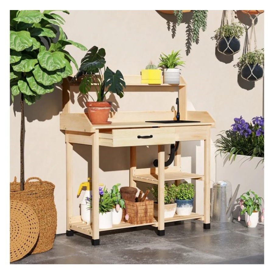 Деревянный стол для пересадки  – обзор и цена Workbench Woodworking