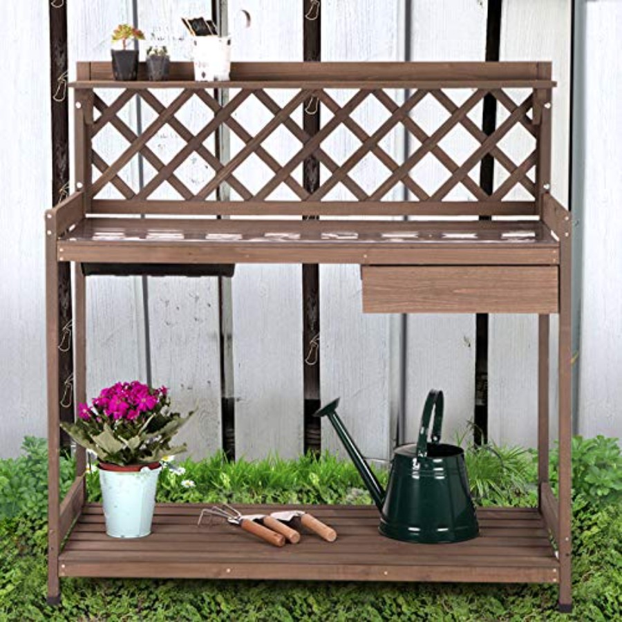 Садовый стол-верстак для расте – обзор и цена Workbench Woodworking
