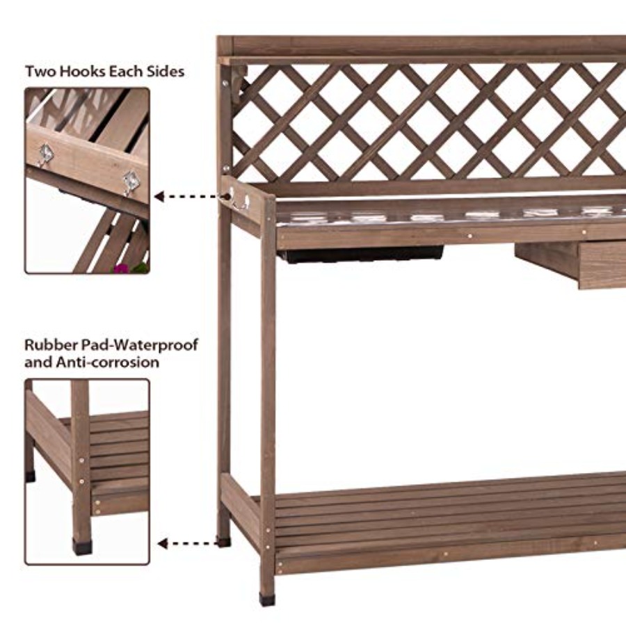 Садовый стол-верстак для расте – обзор и цена Workbench Woodworking