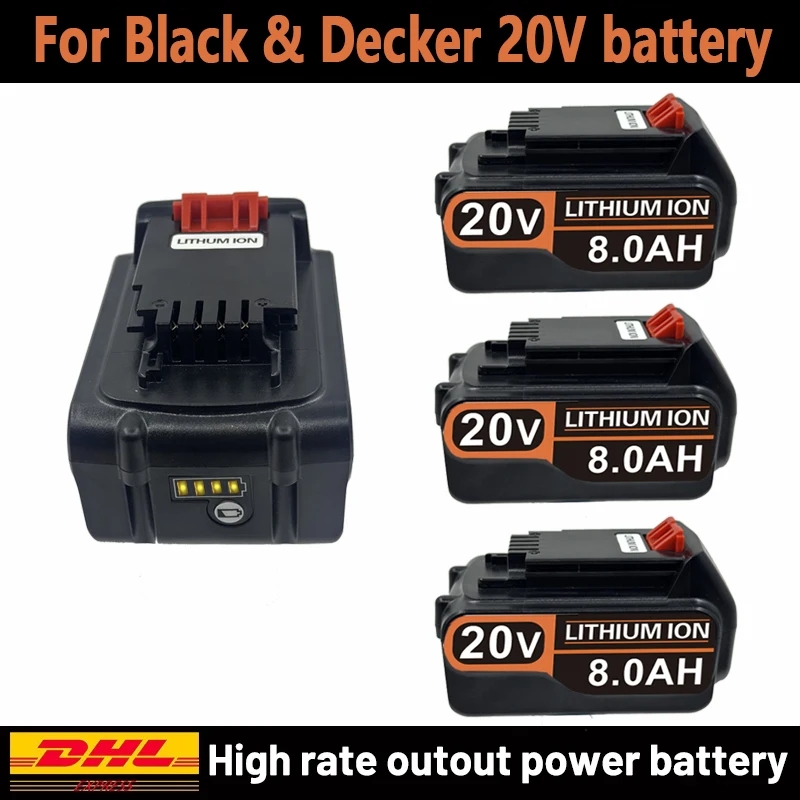 Аккумулятор 18В 3.0Ач 4.0Ач BL – обзор и цена Black+Decker Tool 20V Max